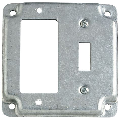 electrical box wall plate|steel electrical box covers.